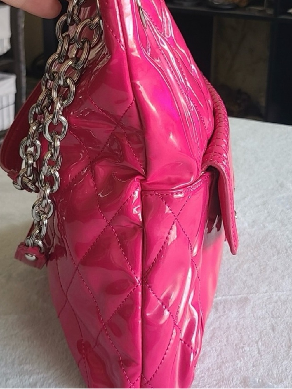 Coach 2011 Poppy Liquid Gloss Slim Tote - Picture 5 of 17